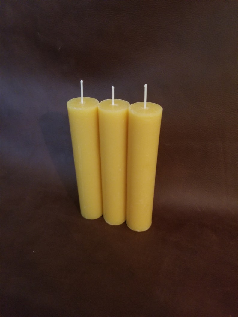 Candleworks Beeswax Pillar Candles - Thumbnail 4