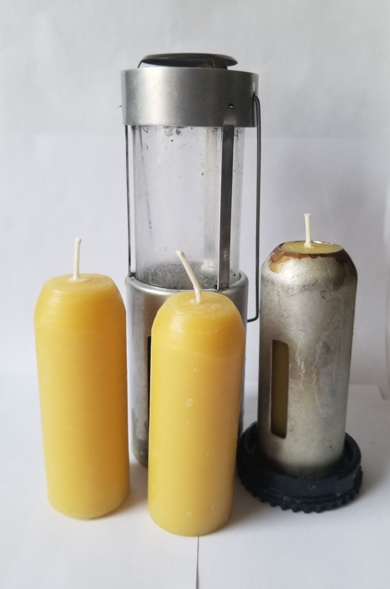 Beeswax Alpine Camping & Backpacking Candle 100 Pure Etsy