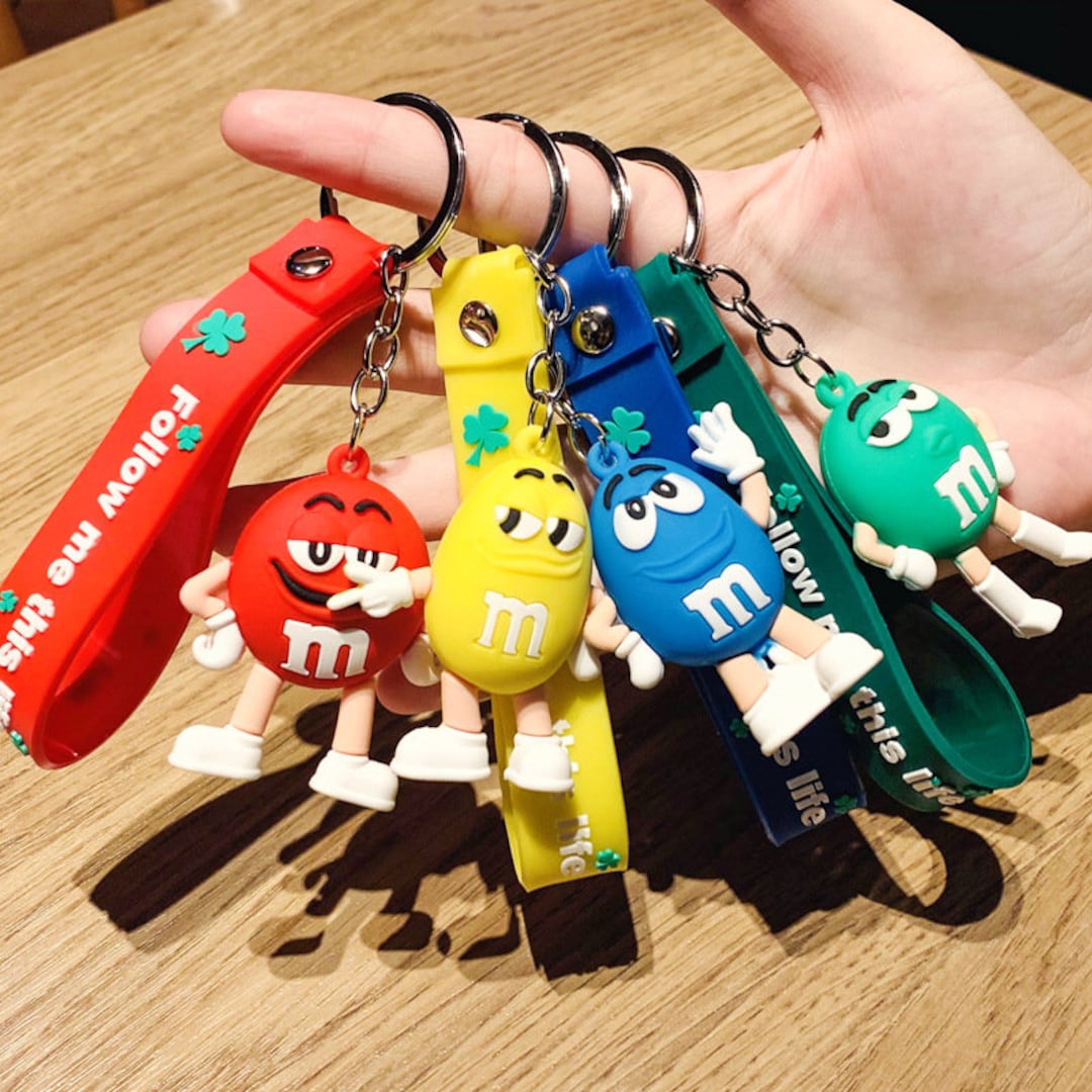 M&M Characters Keychains, Car Key, Office Key, House Key Etsy