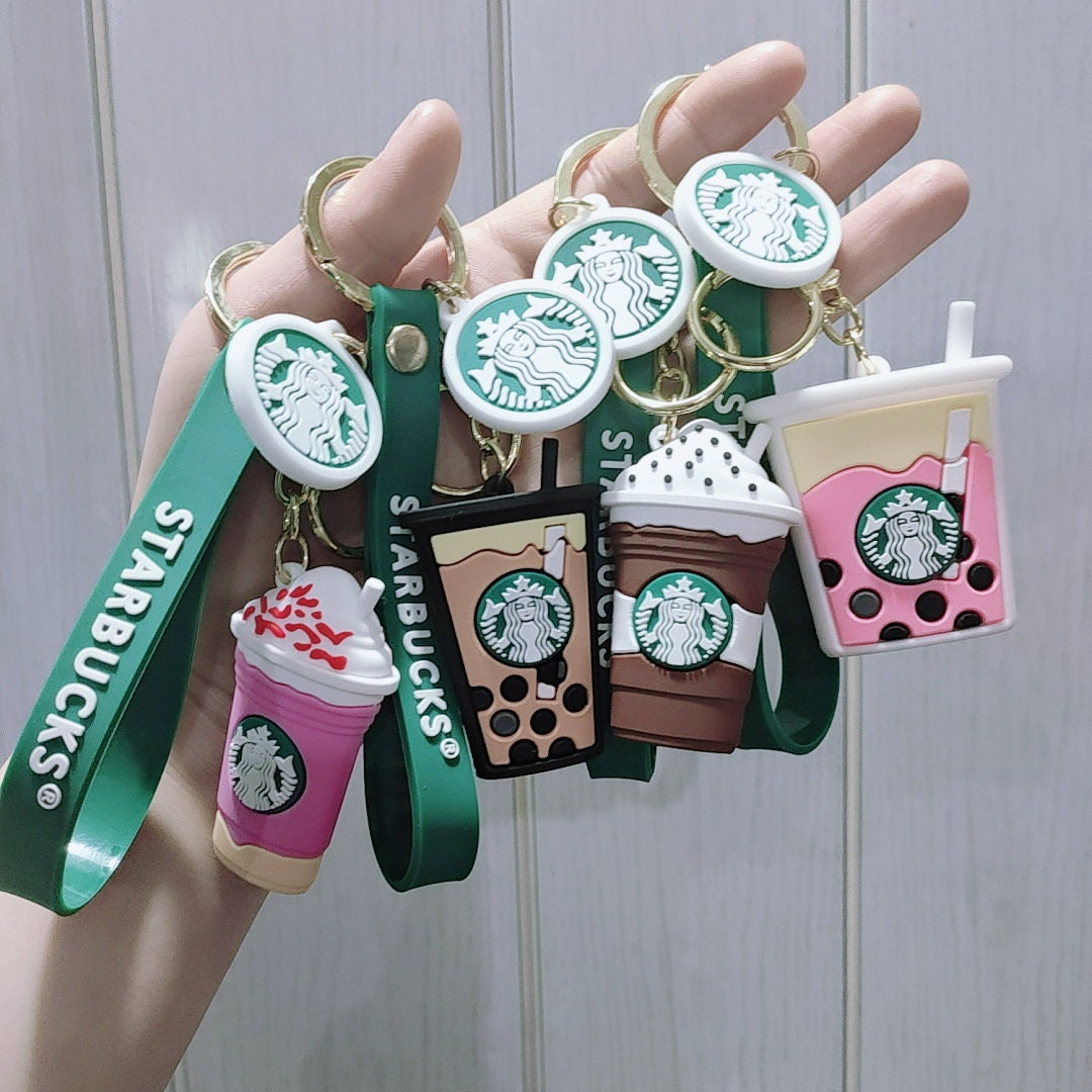 MINI KEYCHAIN STARBUCKS Coffee Cup Key Chain Key Holder -  Israel