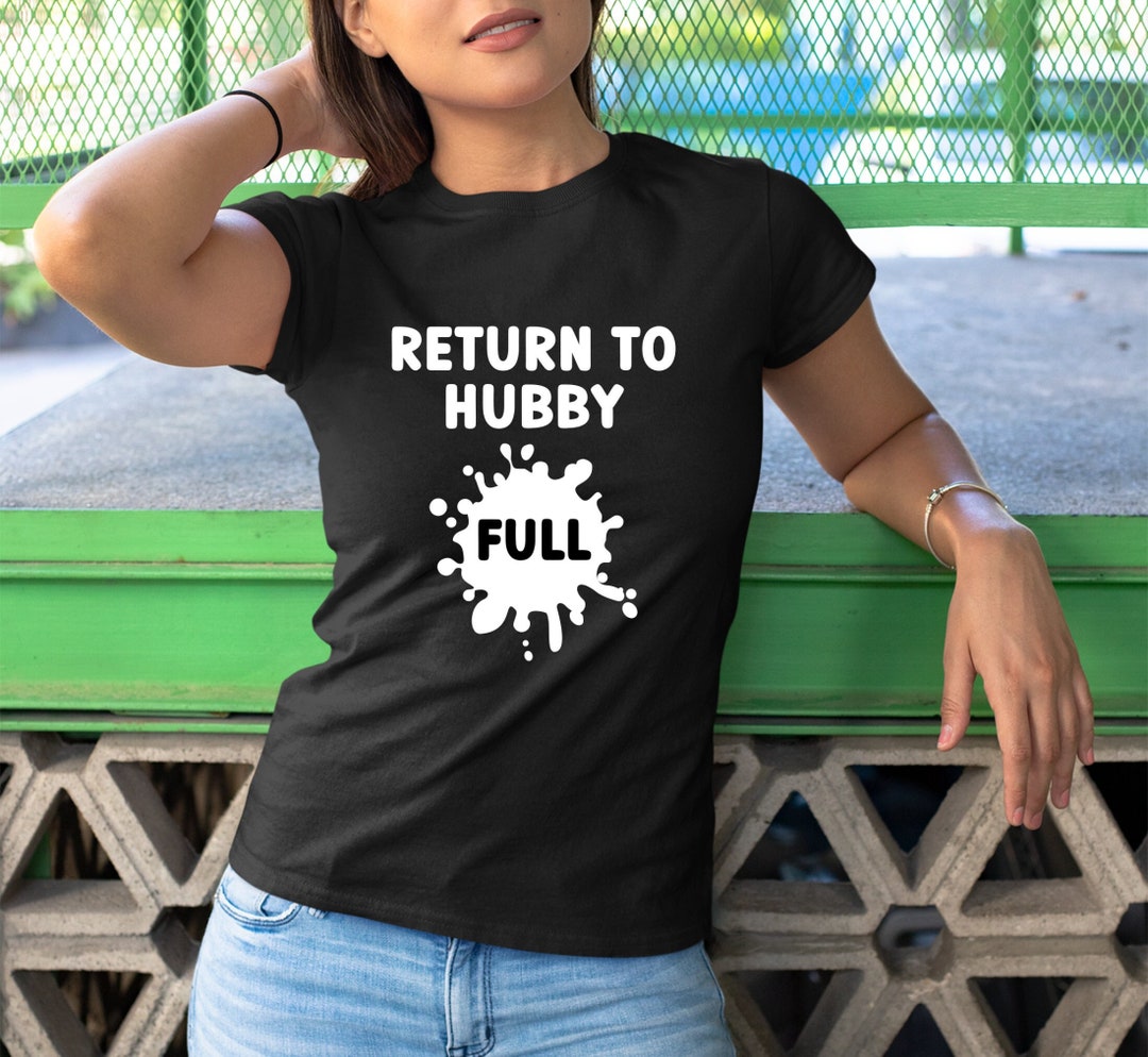 Return to Hubby Full Shirt Cuckold Shirt Cheating Wife Hot Etsy UK