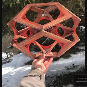 Alak | string art | Sacred Geometry Art | Mandala | Astroid string art | Zen Art | Flower of Life | Wall Art | 3D Wall Art | Relaxing Art