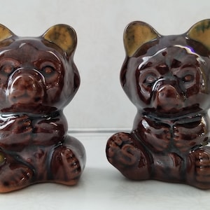 Saleiros e pimenteiros vintage Bear
