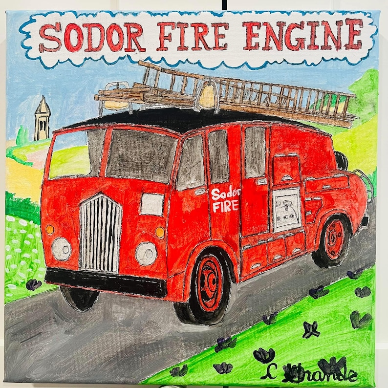 Sodor Fire Engine - Etsy