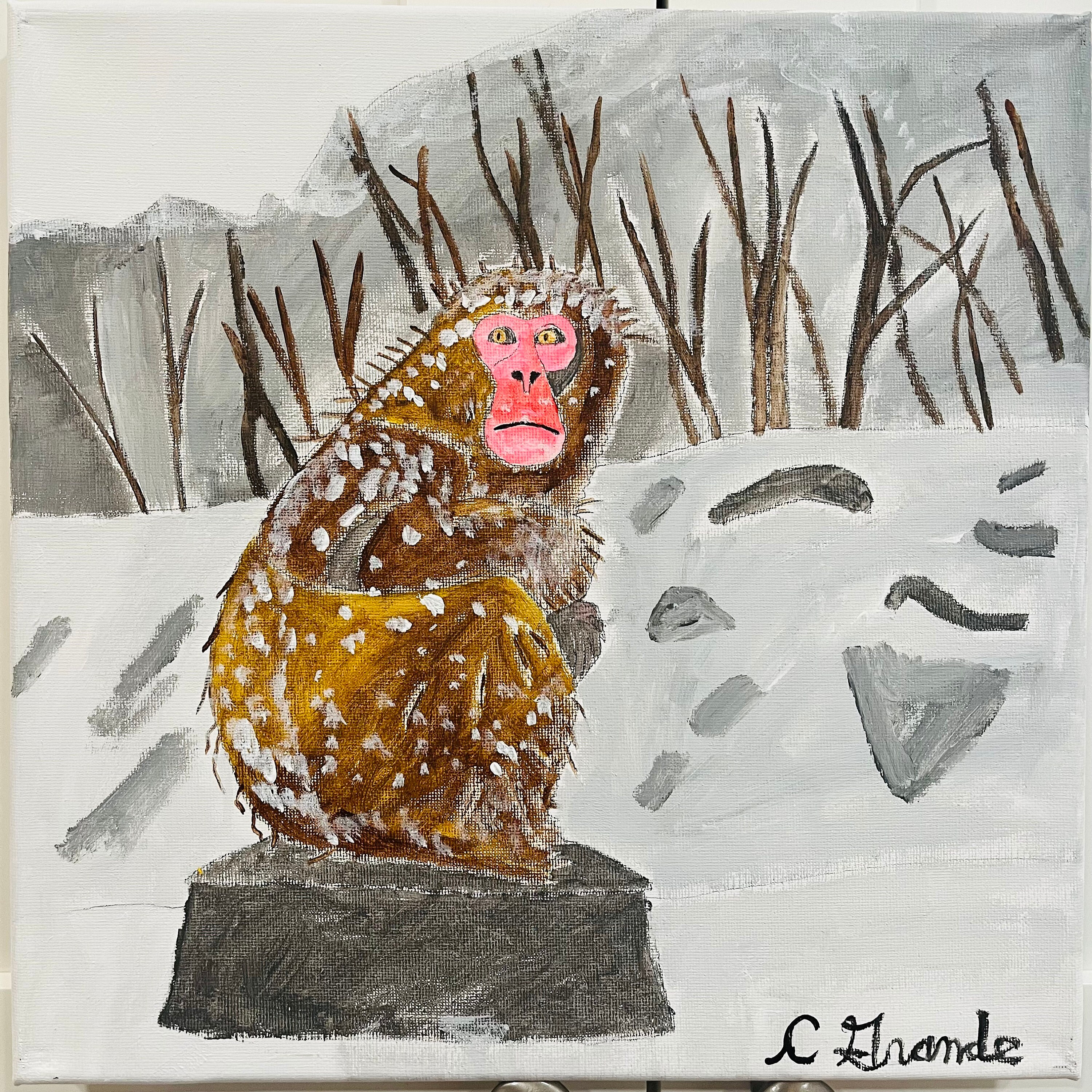 Japanese Macaque - Etsy