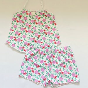 Pajama for Women, Pajama Short Set, Cami Pajama Set, PJs, Pajama, Sleepwear ,Gift for her