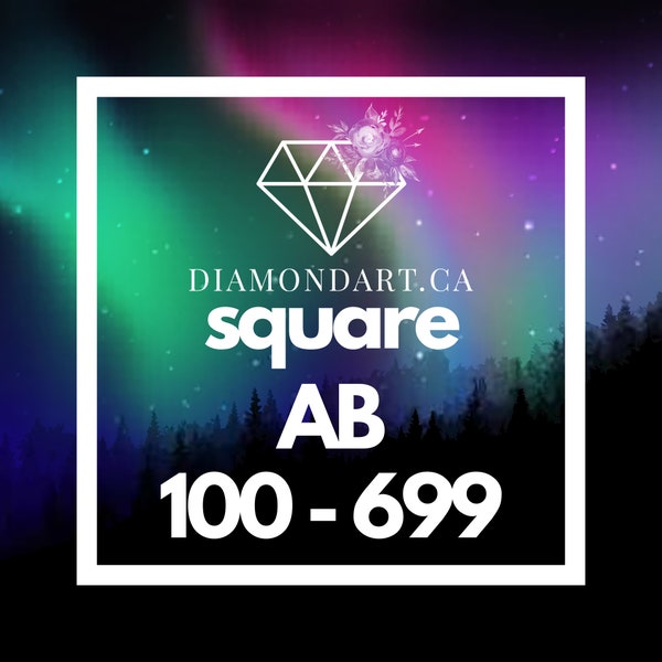 Square AB Diamonds DMC 100 - 699