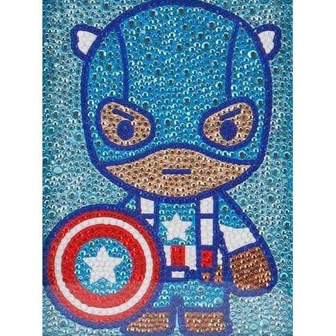 Diamond painting Marvel Avengers Captain America 5D DIY cross stitch full  square circle embroidery mosaic home decor handmade