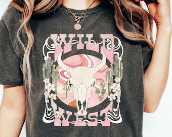 Comfort Colors Western Shirt, Country Concert Tee, Wild West Shirt, Cowboy Shirt, Western shirt, Cowgirl Shirt ,Western T-shirt, Trendy tee