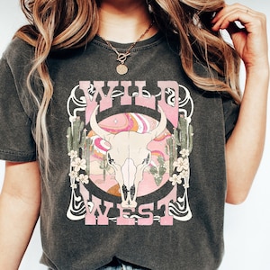 Comfort Colors Western Shirt, Country Concert Tee, Wild West Shirt, Cowboy Shirt, Western shirt, Cowgirl Shirt ,Western T-shirt, Trendy tee