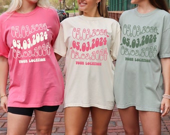 Bride Shirt, Custom Bridesmaids Shirt, Bachelorette Party Shirt, Bridal Gift, Honeymoon Gift, Bachelorette Party Gift, Wedding Tee