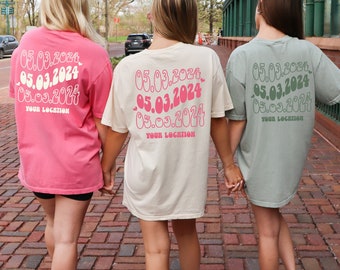Comfort Colors Party Shirt, Bridesmaids Shirt, Maid Of Honor Party Shirt, Bridal Gift, Honeymoon Gift, Bride Party Tee, Bridesmaid Gift