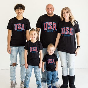 USA Flag Shirt, 4th of July Shirt, USA Shirt, Family 4th of July Shirt, Patriotic Day Shirt, Memorial Day Shirt, Independence Day Shirt