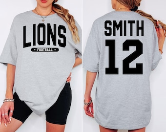Custom Football Mascot Shirt, Customized Game Day Shirt, Personalized Team Spirit Shirt, Football Mom Shirt, Custom Sports Tee, Sport Gift