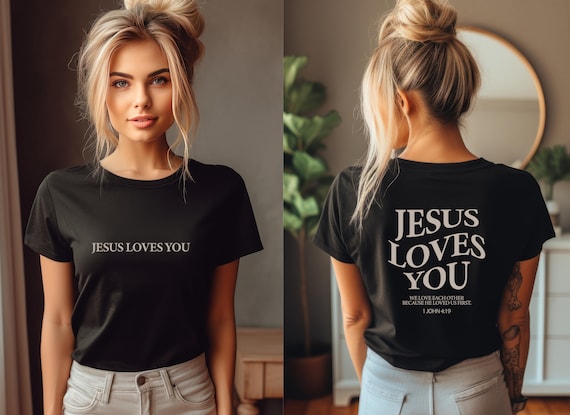 Jesus Loves You Christian Aesthetic Shirt Jesus Loves You Christian Aesthetic Shirt