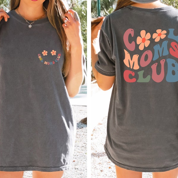 Comfort Colors® Cool Moms Club Shirt, Cool Mom Shirt, Gift For Mom, Funny Mom Shirt, Mom Birthday Gift, Cute Mom Gift, Best Mom Shirt