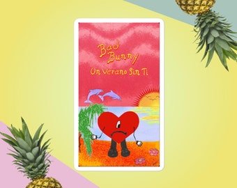 Un Verano Sin Ti Bubble-free stickers