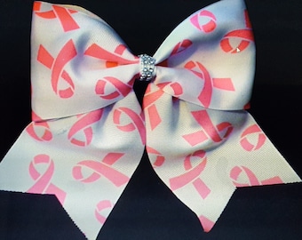 Pink Awareness Hair Bow