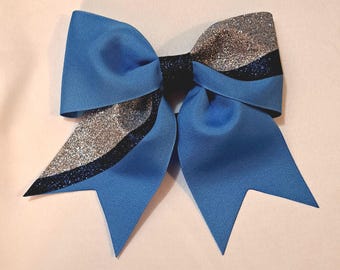 Lazos para el cabello por encargo especial - Azul Carolina y Azul Marino