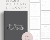 200 Page Wedding Planner Printable, Printable Wedding Planner Pages, Wedding Plan Bundle, Wedding Planning Book, Wedding Planner, Printable