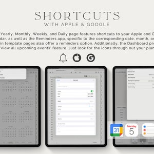 2024 2025 & Undated Digital Planner,GoodNotes Planner,Daily Planner,Weekly Planner,Notability Planner,iPad Planner,Apple Google Planner,Plan zdjęcie 8