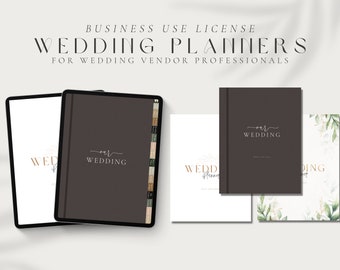 Business Use License,Client Gifts,Wedding Planners,Digital Planners,Gifts For Brides, Business Gifts,Wedding Professional Gifts,Wedding Plan