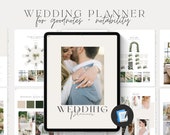 GOODNOTES 300+ Page Wedding Planner Template,Digital Planner,Notability,Minimalist Wedding Planner,Budget,Vision Board,Hyperlinked,PDF,CANVA