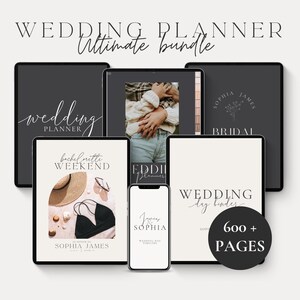 Wedding Planner Printable - Etsy