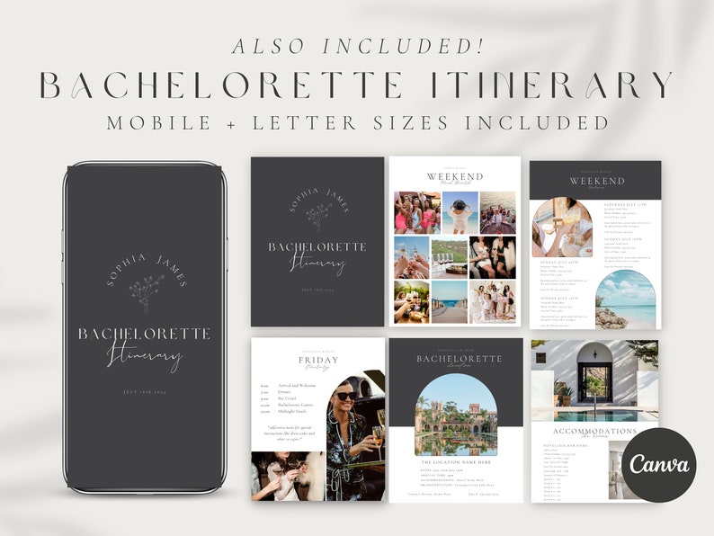 Ultimate Wedding Planner Bundle, iPad Wedding Planner Goodnotes, Canva Wedding Planner,Wedding Itinerary,Wedding Planning Book, Templates image 8