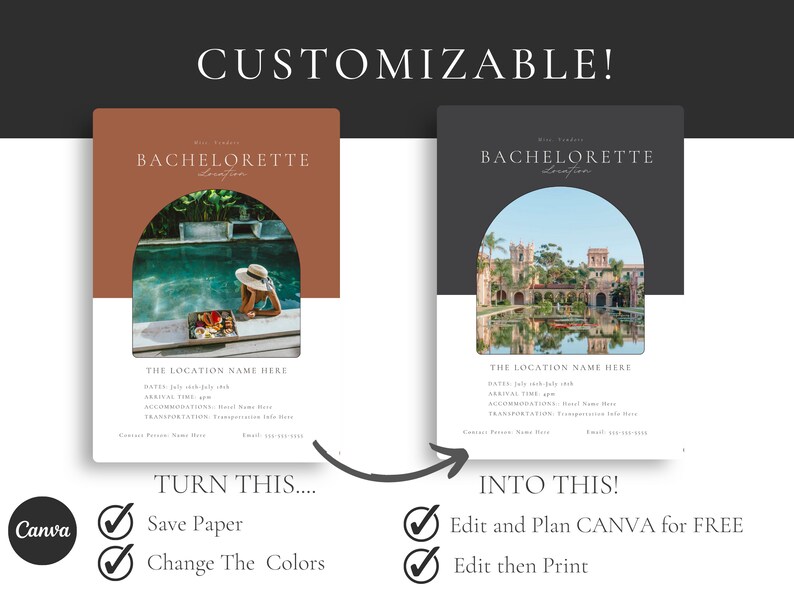 90+ Seite Junggesellinnenabschied Planer, Junggesellinnenabschied, Terracotta Planer, Junggesellinnenabschied, Brautjungfer, Hochzeitskalender,Canva Bild 5