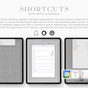 2025 2026 & Undated Digital Planner,goodnotes Planner,daily Planner ...
