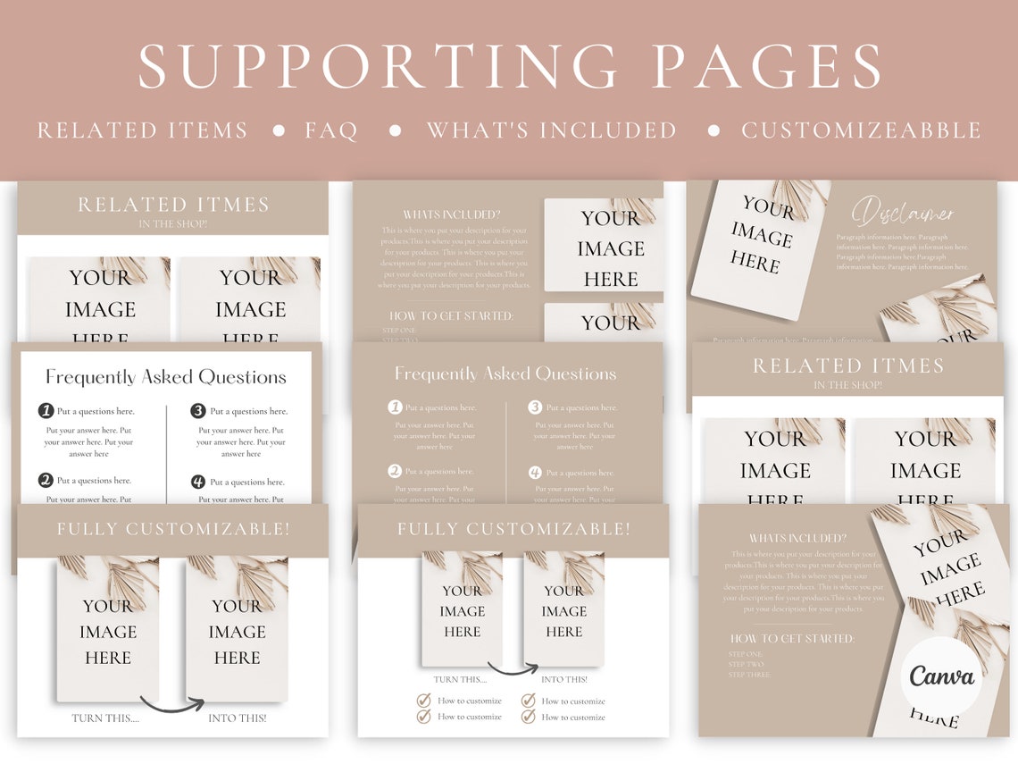 Etsy Listing Mockup Digital Product Mockupsell on Etsy Etsy