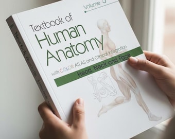 頭頸部解剖学 PDF: 医学教科書、カラーアトラス（デジタルダウンロード）