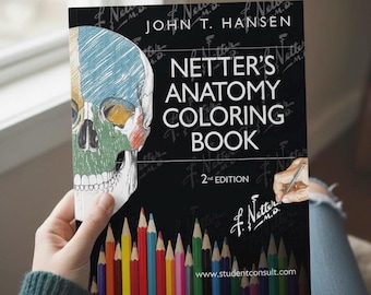 Nettersの解剖学ぬり絵本第2版完全版PDFコピー