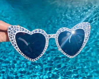 Bachelorette Heart Sunglasses