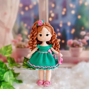 Crochet Doll, Amigurumi Dolls For Sale, Stuffed Doll, Handmade Doll, Amigurumi Doll Finished, baby gift,