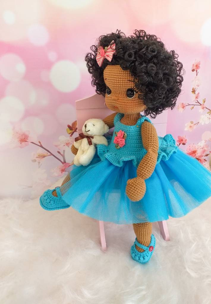 Positive Lion, Poupée Au Crochet Faite à La Main, Soutien