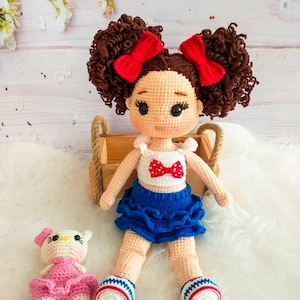 Amigurumi doll, finished doll, crochet doll, stuffed doll, handmade doll, doll for sale