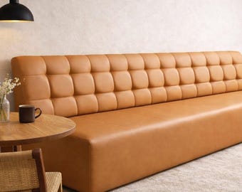 Custom Upholstered Banquette Bench | Handmade Kitchen & Restaurant Seating