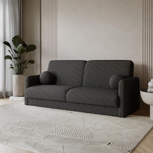 Ashen Dream Sofa - Modernes Wandelbares Sofa, Optional Armlehnen, Gemütlich, Stilvoll für Jeden Raum