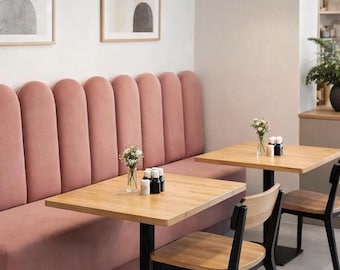 Bespoke Banquette Seating – Custom Upholstered Bench for Dining Spaces