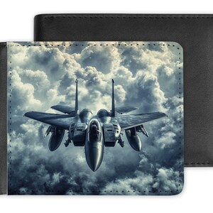 4" x 3.75" 片面デザイン ウォレットデジタルファイル 昇華印刷用 アメリカン戦闘機