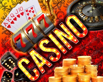 20 oz Straight Digital Files for Sublimation Casino Gambling Slots Roulette Craps