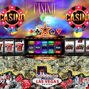 20 oz Straight Digital Files Casino Gambling Slots Las Vegas
