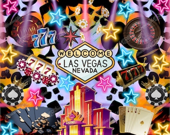 20 oz Straight Digital Files for Sublimation Casino Gambling Las Vegas Slots Poker Roulette