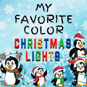 12.25" x 6.25: License Plate Digital Files for Sublimation My Favorite Color Christmas Lights