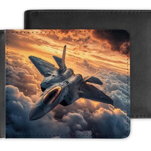 4" x 3.75" 片面デザイン ウォレットデジタルファイル 昇華印刷用 アメリカン戦闘機