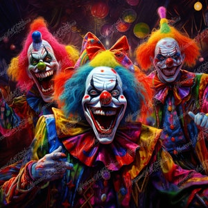 20 oz rechte digitale bestanden voor sublimatie Killer enge clown