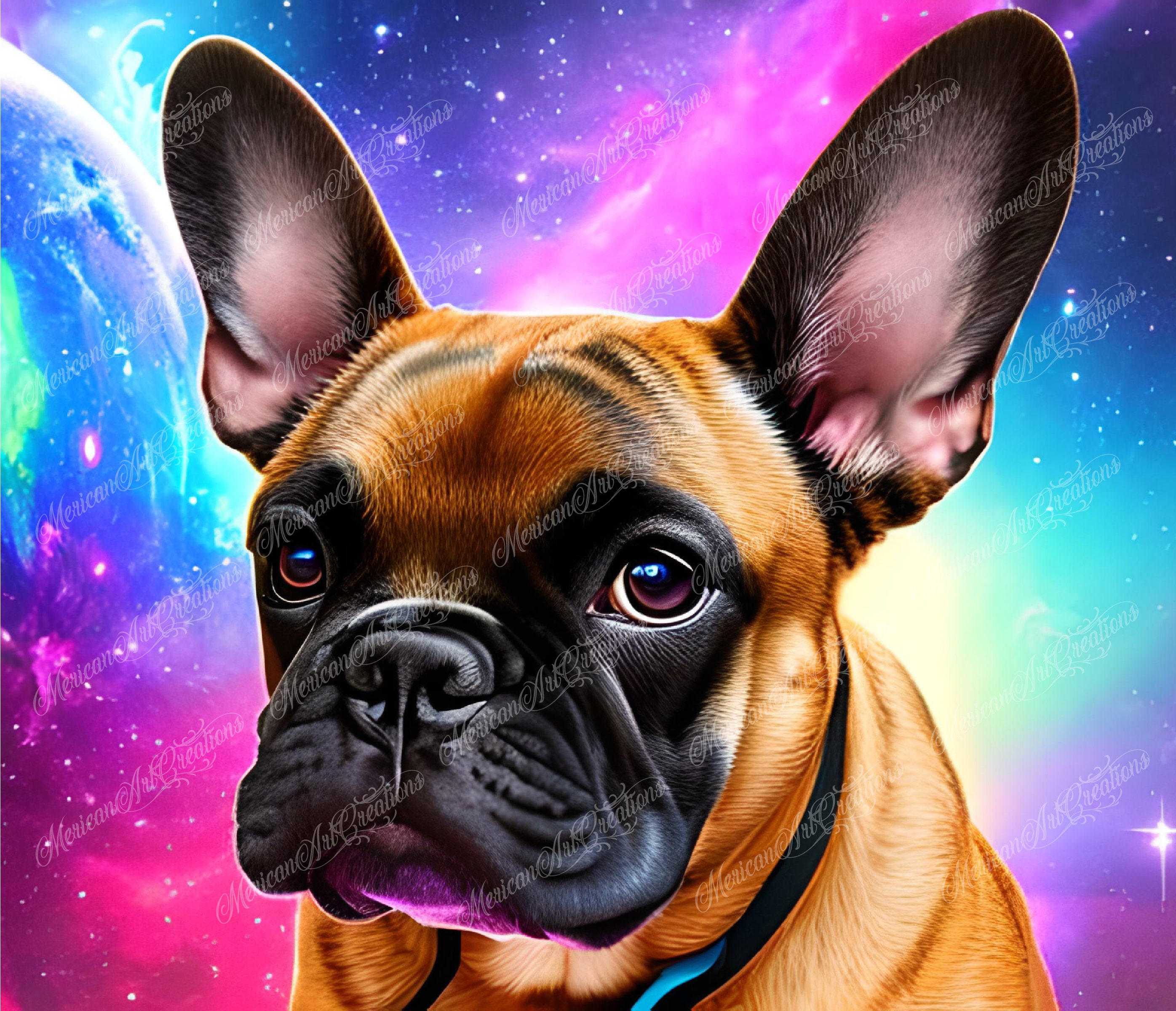 20 Oz Straight Digital Files for Sublimation French Bulldog With 