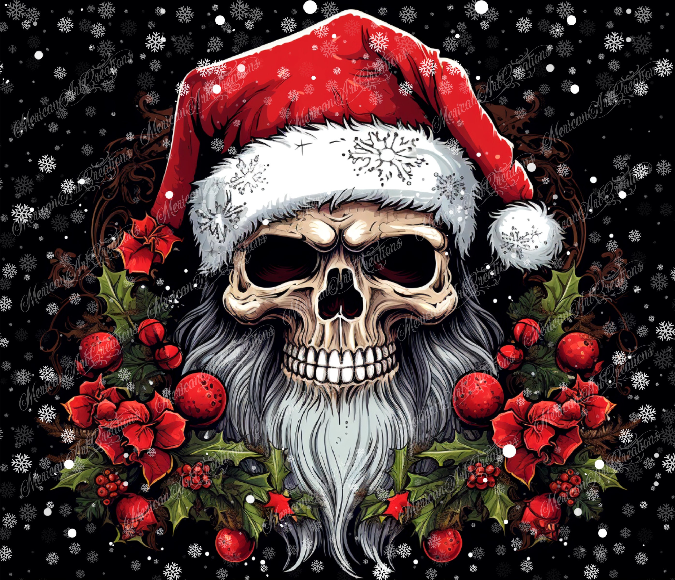 Christmas sweater with skulls hot sale